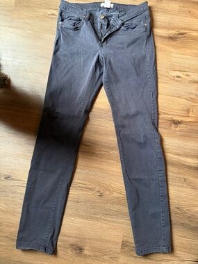 Women's Skinny Jeans -  Navy Stretch Mid-Rise